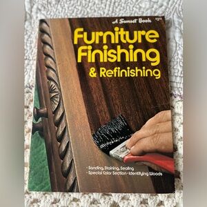 Furniture & Finishing & Refinishing vintage 1970s book